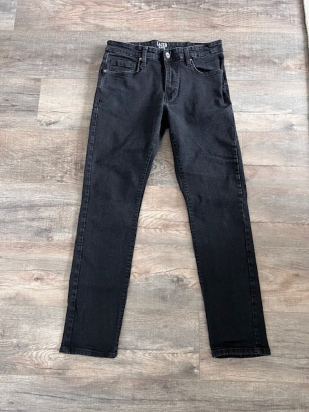 LAZER Slim Fit Black Jeans Men’s 33x32